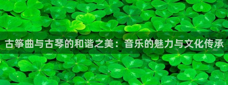 凯发k8旗舰厅app下载i来就送38元：古筝曲与古琴的和谐之